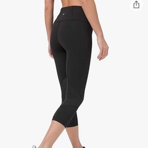 Lululemon Pace Rival Crops sz 8